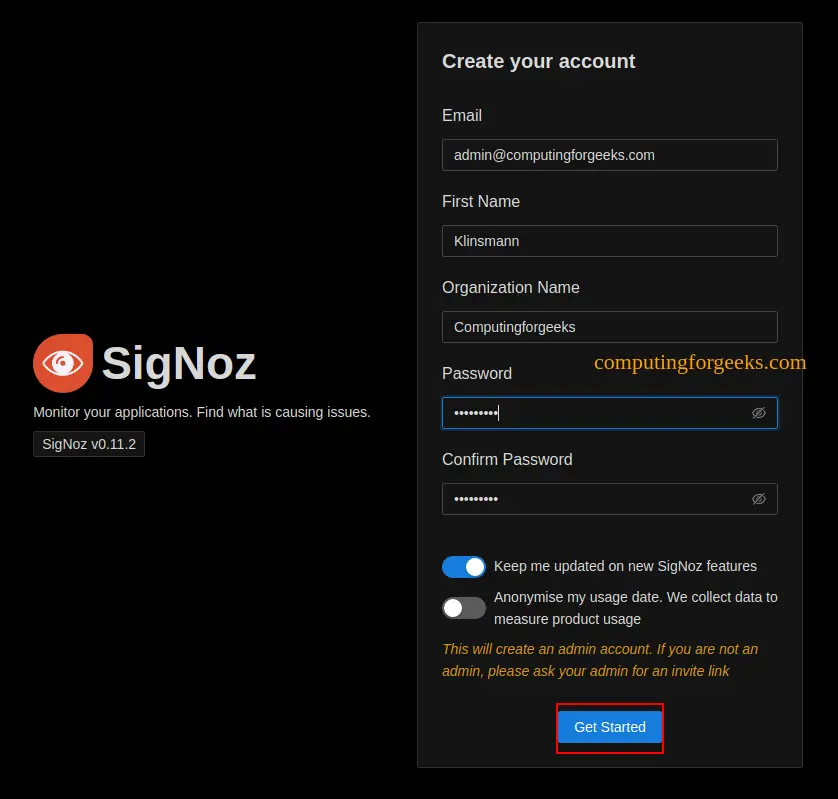Monitor Applications and Troubleshoot issues using SigNoz 4 Monitor and Troubleshoot Applications using SigNoz 2