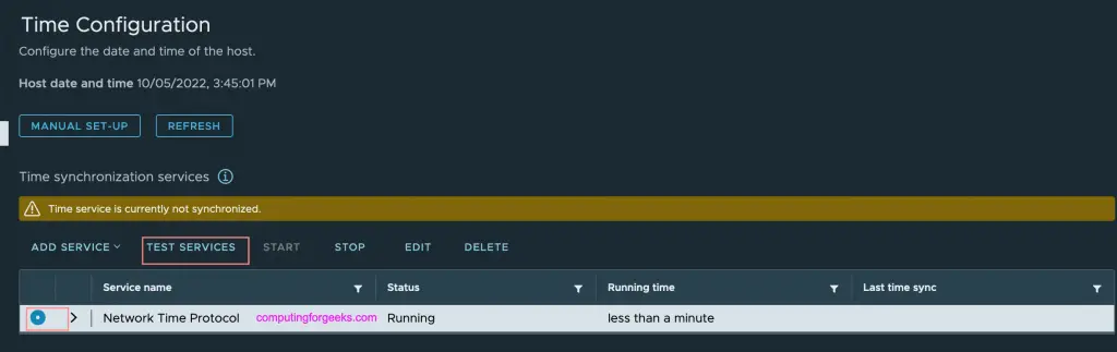 How To Configure NTP Time on vSphere ESXi / vCenter 13 vsphere esxi ntp 15