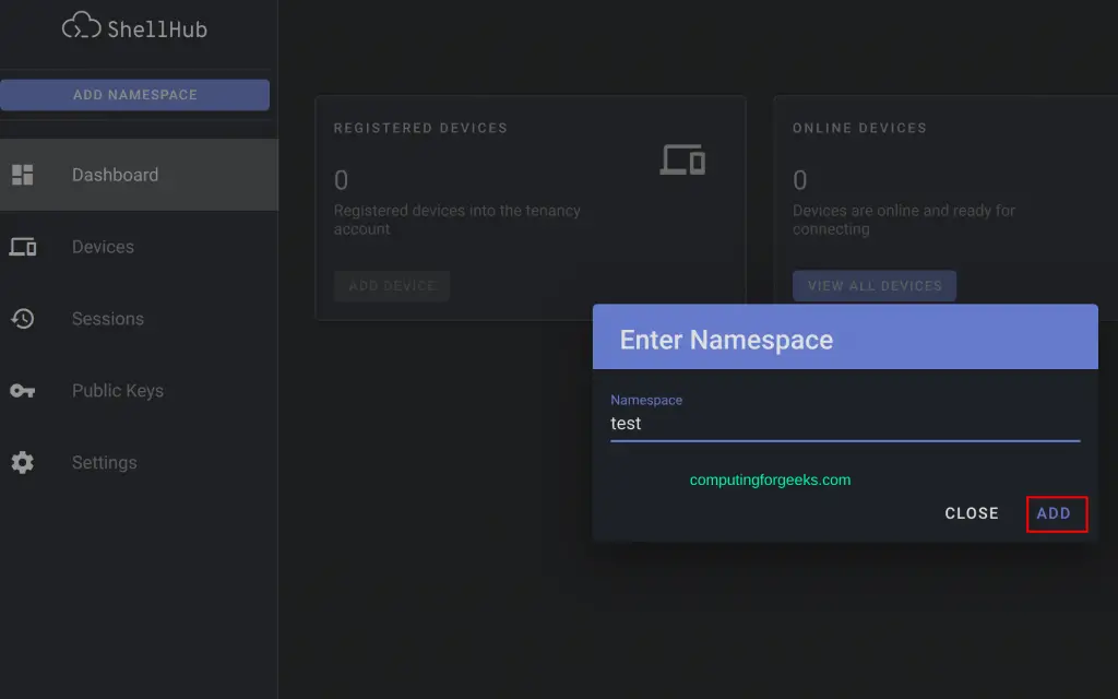 Configure Centralized SSH for Linux systems using ShellHub 4 Centralized SSH using ShellHub 3
