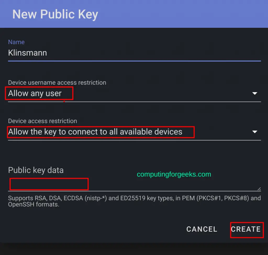 Configure Centralized SSH for Linux systems using ShellHub 10 Centralized SSH using ShellHub 9
