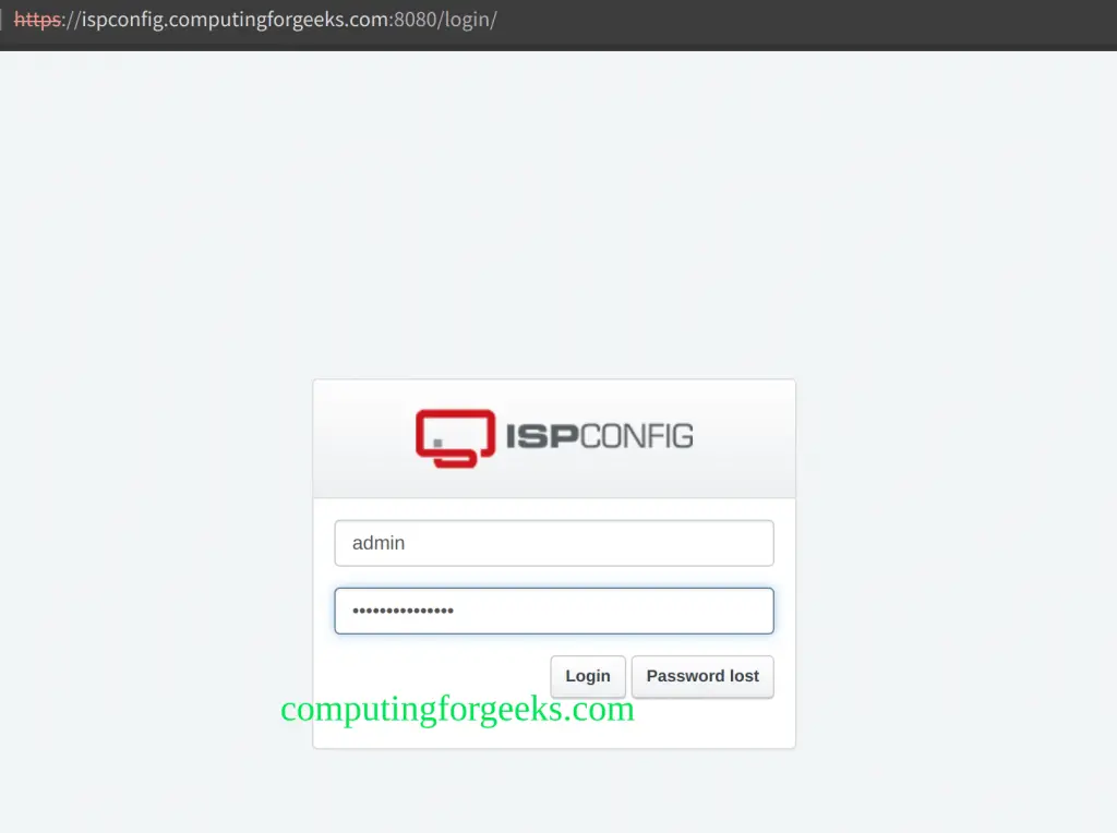 How To Install ISPConfig Control Panel on Ubuntu 22.04 2 ISPConfig Control Panel on Ubuntu 22.04 1