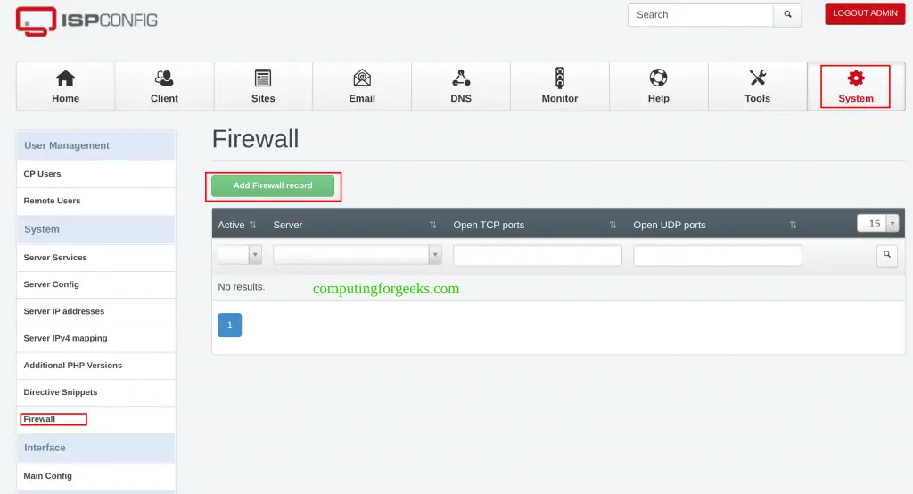 How To Install ISPConfig Control Panel on Ubuntu 22.04 5 ISPConfig Control Panel on Ubuntu 22.04 4