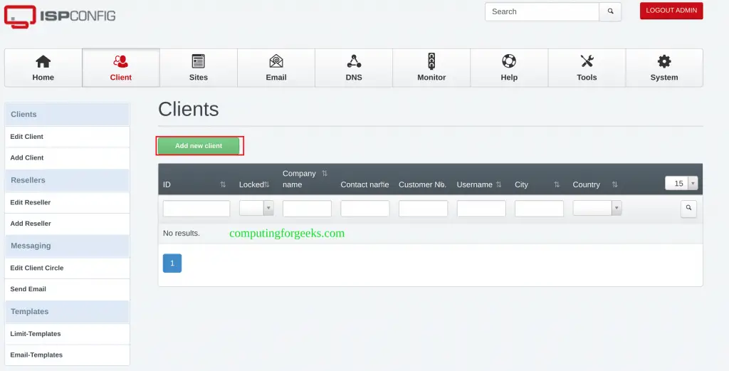 How To Install ISPConfig Control Panel on Ubuntu 22.04 7 ISPConfig Control Panel on Ubuntu 22.04 6