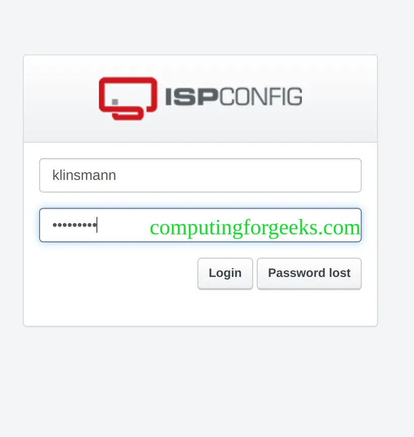 How To Install ISPConfig Control Panel on Ubuntu 22.04 9 ISPConfig Control Panel on Ubuntu 22.04 8