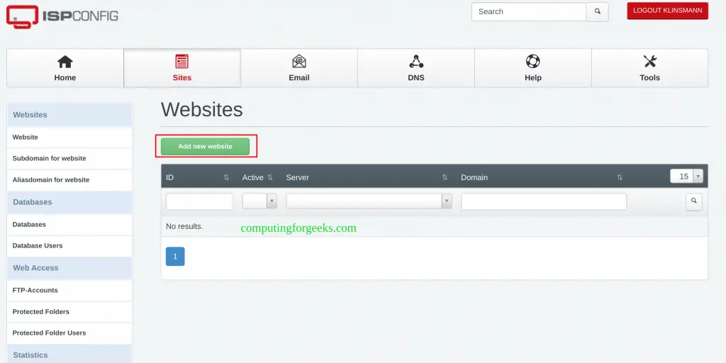 How To Install ISPConfig Control Panel on Ubuntu 22.04 10 ISPConfig Control Panel on Ubuntu 22.04 9