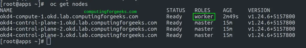 How To Deploy Multi-Node OKD 4 Cluster using Fedora CoreOS 13 Multi Node OKD 4 Cluster 12