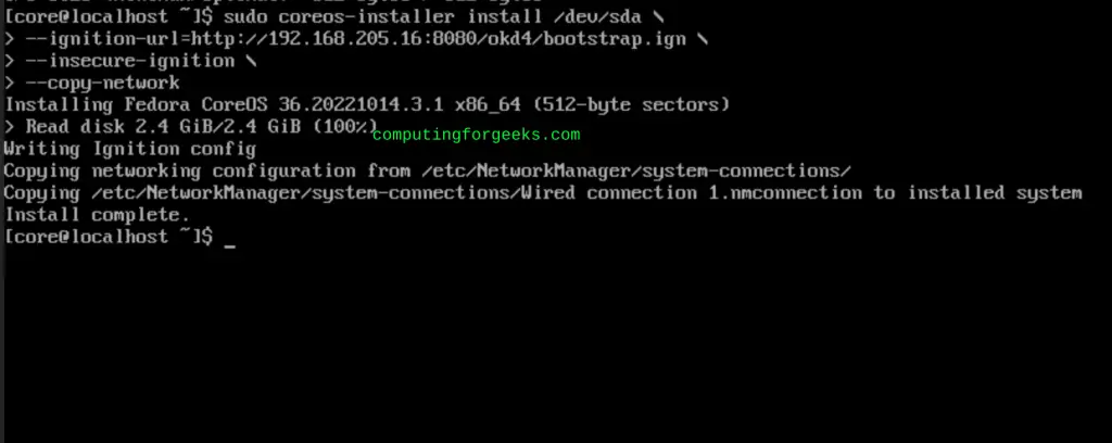 How To Deploy Multi-Node OKD 4 Cluster using Fedora CoreOS 9 Multi Node OKD 4 Cluster 8