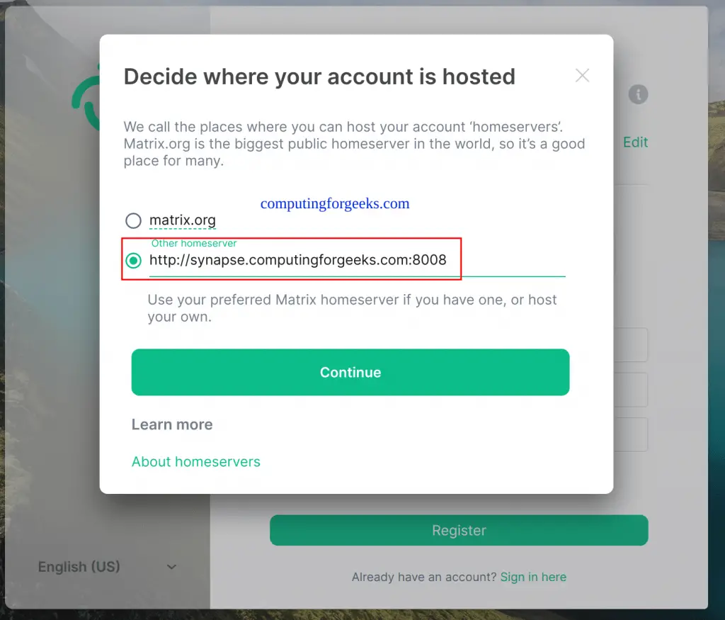 Run Synapse Matrix homeserver in Docker Containers 3 Synapse Matrix homeserver in Docker Containers 2