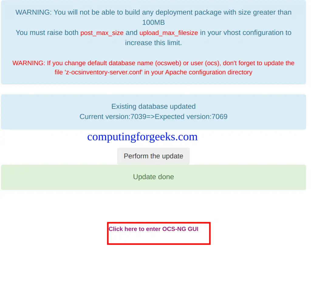 Install OCS Inventory Server on Rocky Linux 8 / AlmaLinux 8 4 OCS Inventory Server on Rocky Linux 8AlmaLinux 8 3