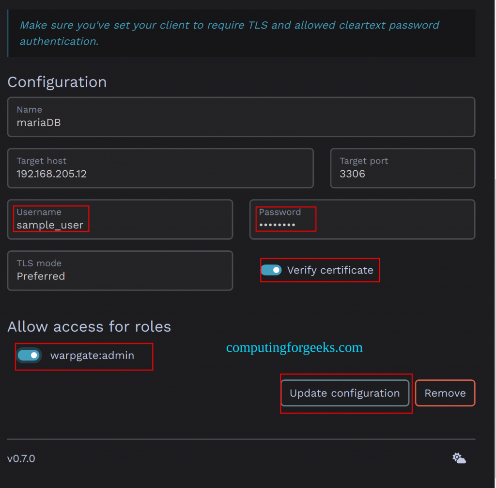 How To Setup SSH and MySQL Bastion Server using Warpgate 11 SSH and MySQL Bastion Server using Warpgate 9