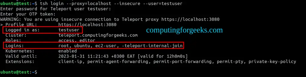 Run Teleport in Docker Container using Docker Compose 8 Teleport in Docker Container using Docker Compose 6