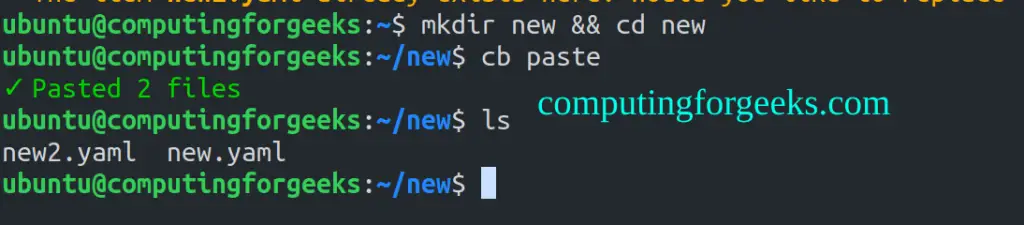 Easy way to cut, copy and paste anything on Linux Terminal 4 cut copy and paste anything on Linux Terminal 3