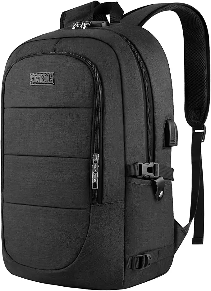 10 Top Anti Theft Travel Laptop Backpacks to Buy 6 AMBOR Business Laptop Backpack