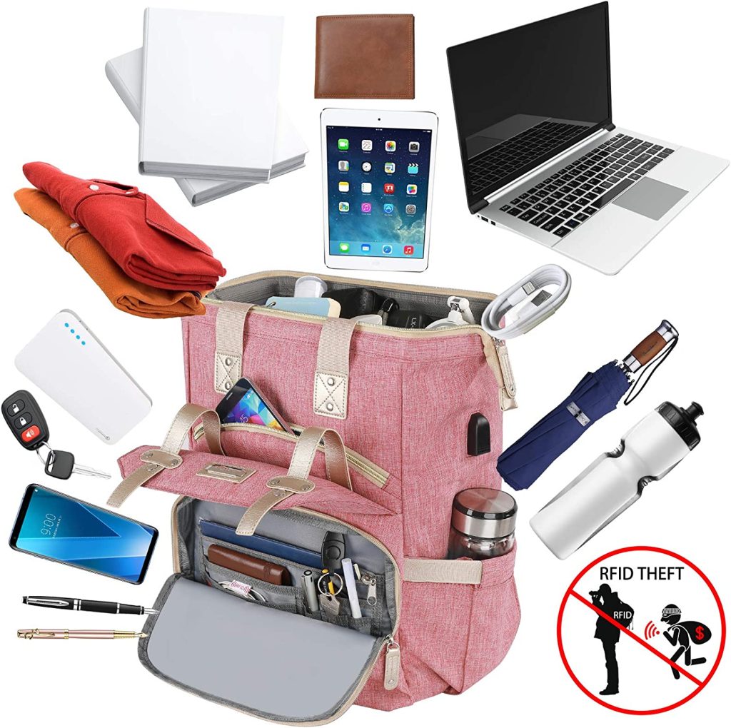 10 Top Anti Theft Travel Laptop Backpacks to Buy 8 FALANKO Laptop Backpack 02