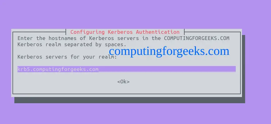 LDAP SSSD and Kerberos Authentication on Ubuntu 5