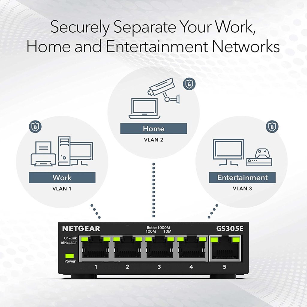 Cheap Ethernet Gigabit Switches with VLAN to buy in 2023 2 NETGEAR 5 Port Gigabit Ethernet Plus Switch