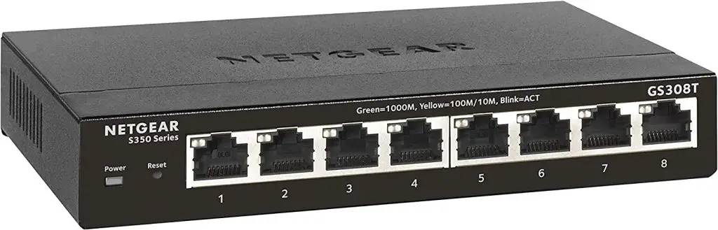 Cheap Ethernet Gigabit Switches with VLAN to buy in 2023 8 Netgear GS308T