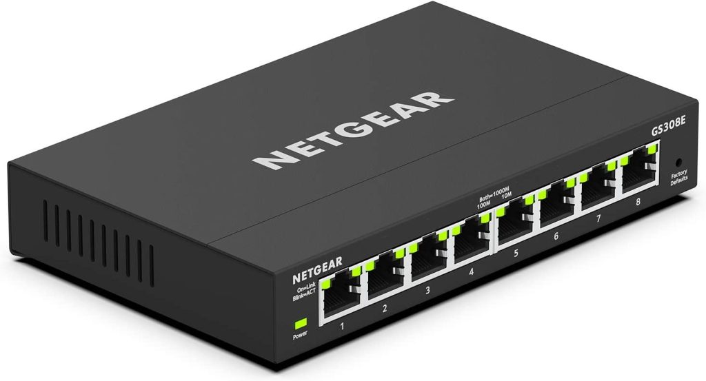 Cheap Ethernet Gigabit Switches with VLAN to buy in 2023 5 Netgear Switch GS308E
