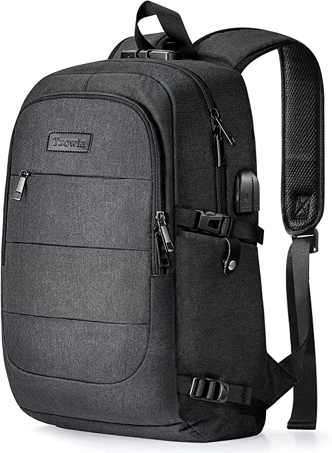10 Top Anti Theft Travel Laptop Backpacks to Buy 7 Tzowla Travel Laptop Backpack