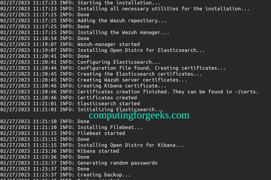 Setup Wazuh With Agent on Rocky 9 / Alma 9 / CentOS 9 3 Wazuh With Agent on Rocky Linux 9AlmaLinux 9CentOS 9 4
