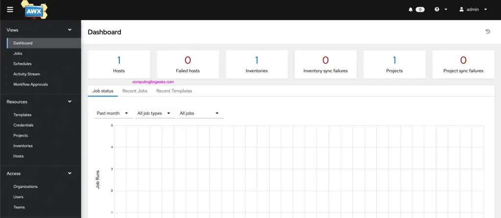 How To Run Ansible AWX on Kubernetes / OpenShift Cluster 3 image 2