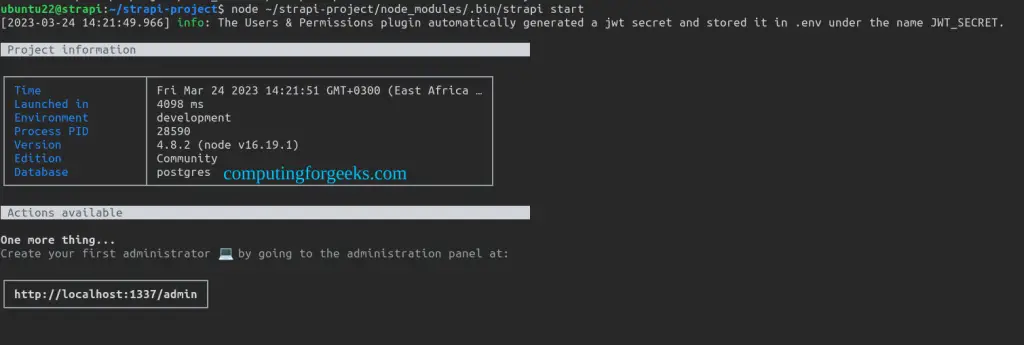 Deploy Strapi App on Ubuntu 22.04 With SEO Plugin 1