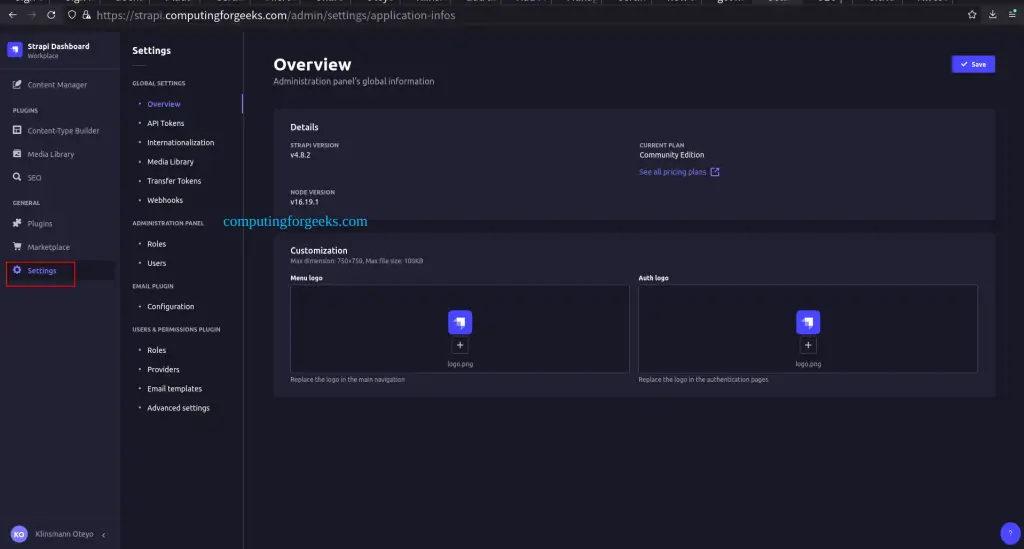 Deploy Strapi App on Ubuntu 22.04 With SEO Plugin 10