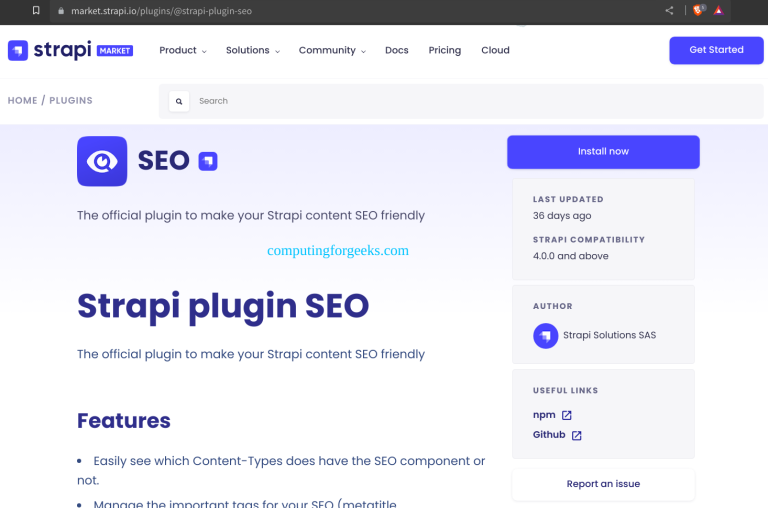 Deploy Strapi App on Ubuntu 22.04 With SEO Plugin 8