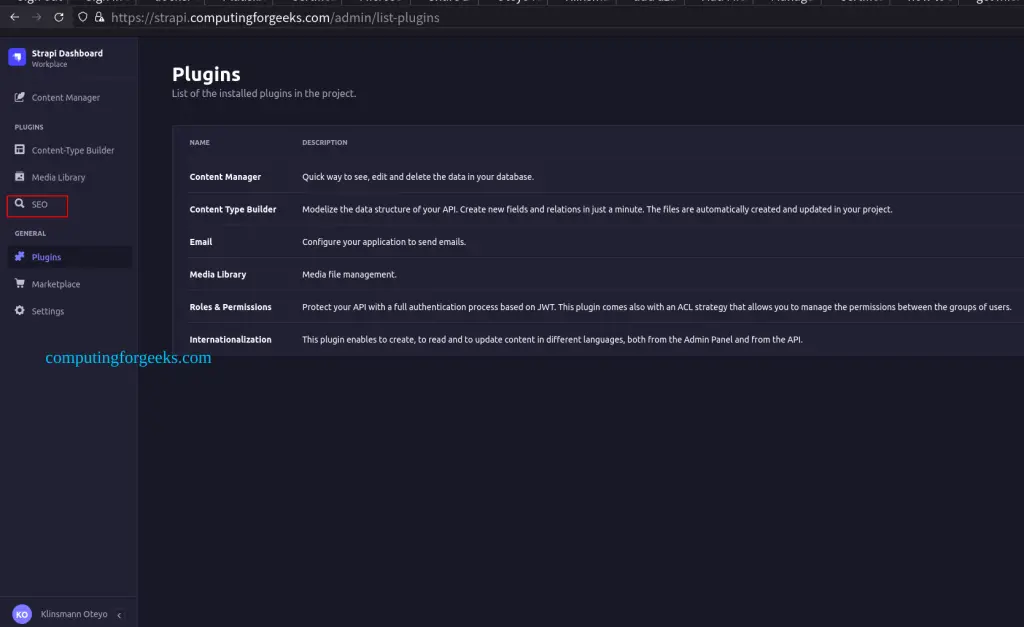 Deploy Strapi App on Ubuntu 22.04 With SEO Plugin 9