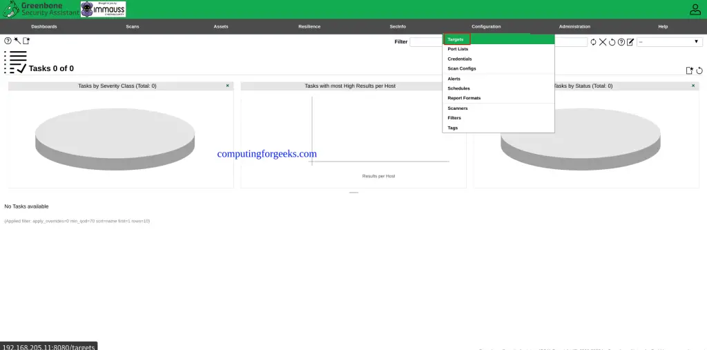 Run Greenbone Vulnerability Management in Docker Container 3 Greenbone Vulnerability Management in Docker Container 2