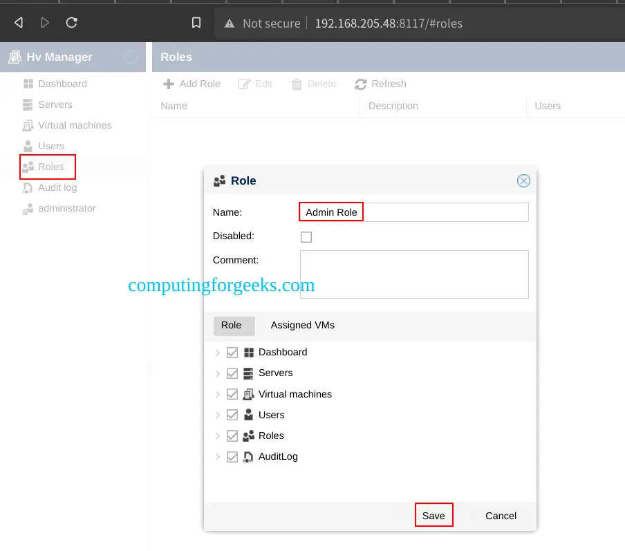 Manage Virtual Machines on Hyper-V using Hyper-V Manager Web Interface 12 Manage Virtual Machines on Hyper V using Hyper V Manager Web Interface 11