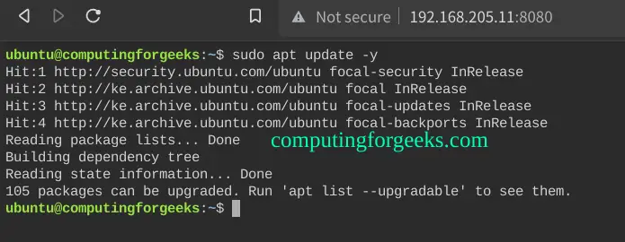 Share your Linux Terminal over the Web using ttyd