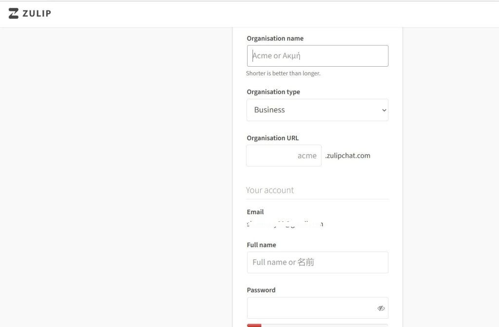 Zulip - Best Open Source Slack Alternative 14 Using Zulip Create an Organization 2