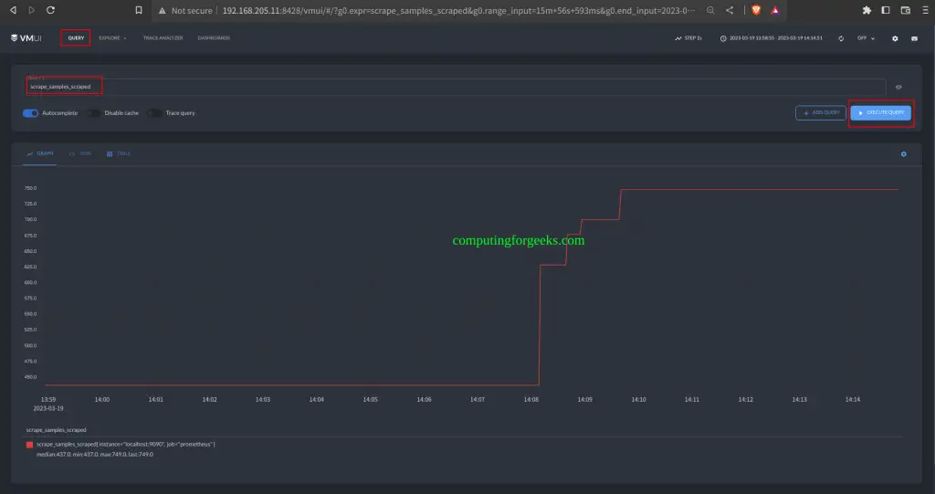 Install and Use VictoriaMetrics time-series database on Ubuntu 1 VictoriaMetrics time series database on Ubuntu