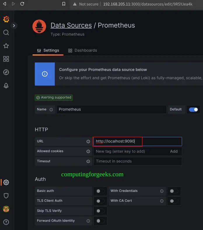 Install and Use VictoriaMetrics timeseries database on Ubuntu