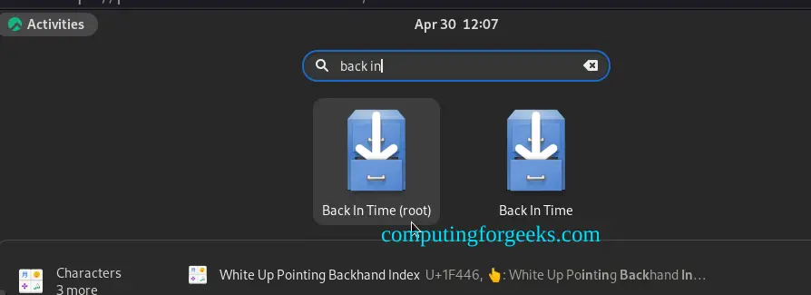 How Backup Files and Folders in Linux using BackInTime Tool 1 Backup Files and Folders in Linux using BackInTime Tool