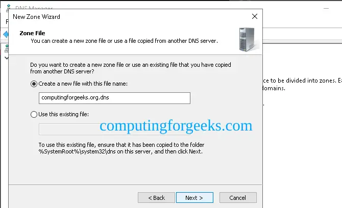 Install and Configure DNS Server on Windows Server 2022 12 Configure DNS Server on Windows Server 2022 10