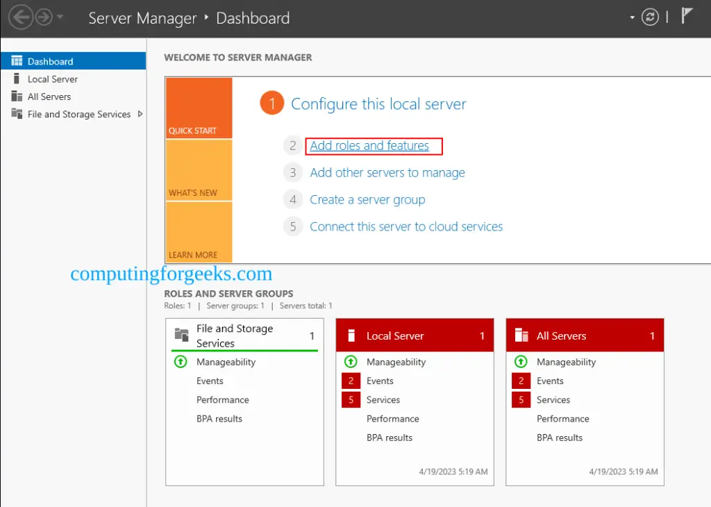 Install and Configure DNS Server on Windows Server 2022 1 Configure DNS Server on Windows Server 2022