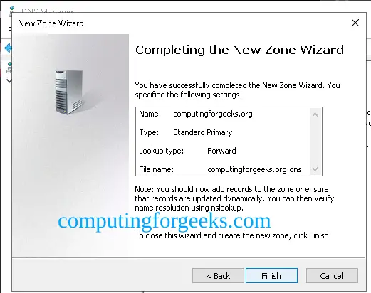 Install and Configure DNS Server on Windows Server 2022 14 Configure DNS Server on Windows Server 2022 12
