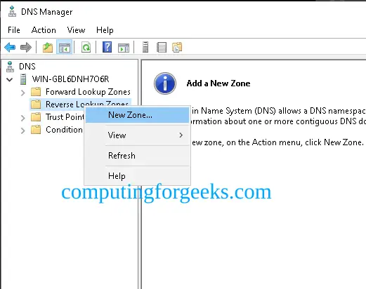 Install and Configure DNS Server on Windows Server 2022 15 Configure DNS Server on Windows Server 2022 13