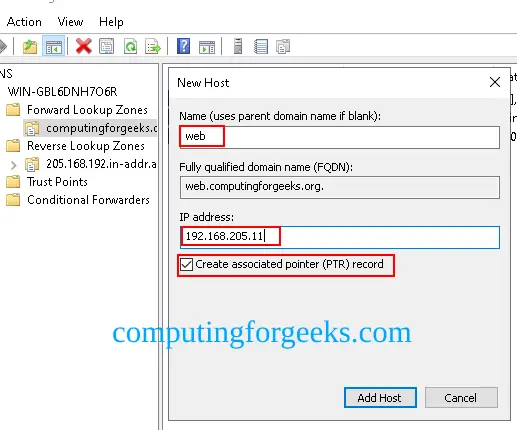 Install and Configure DNS Server on Windows Server 2022 25 Configure DNS Server on Windows Server 2022 24
