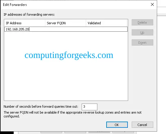 Install and Configure DNS Server on Windows Server 2022 38 Configure DNS Server on Windows Server 2022 33