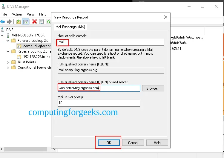 Install and Configure DNS Server on Windows Server 2022 27 Configure DNS Server on Windows Server 2022 36
