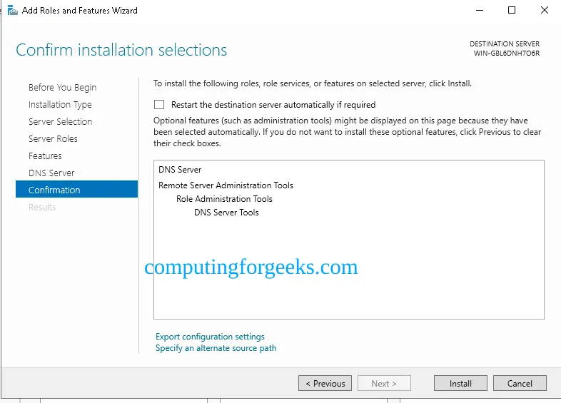 Install and Configure DNS Server on Windows Server 2022 6 Configure DNS Server on Windows Server 2022 5