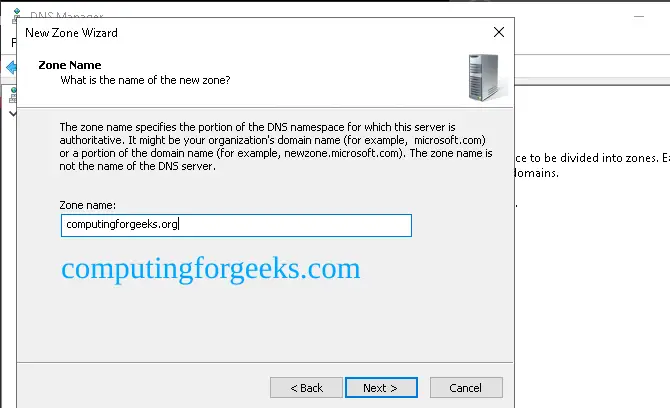 Install and Configure DNS Server on Windows Server 2022 11 Configure DNS Server on Windows Server 2022 9