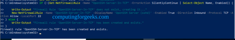 Configure OpenSSH Server on Windows Server 2022 [Guide]