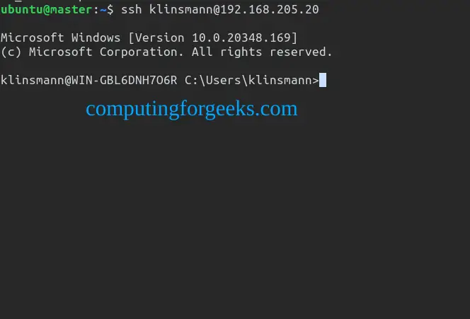 Configure OpenSSH Server on Windows Server 2022 13