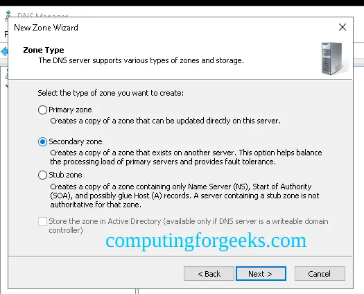 Configure Windows Server 2022 as Secondary DNS Server 20