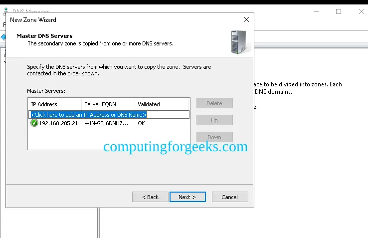 Configure Windows Server 2022 as Secondary DNS Server 23
