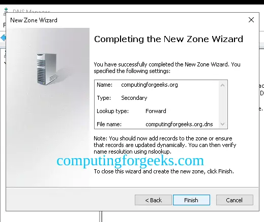 Configure Windows Server 2022 as Secondary DNS Server 24